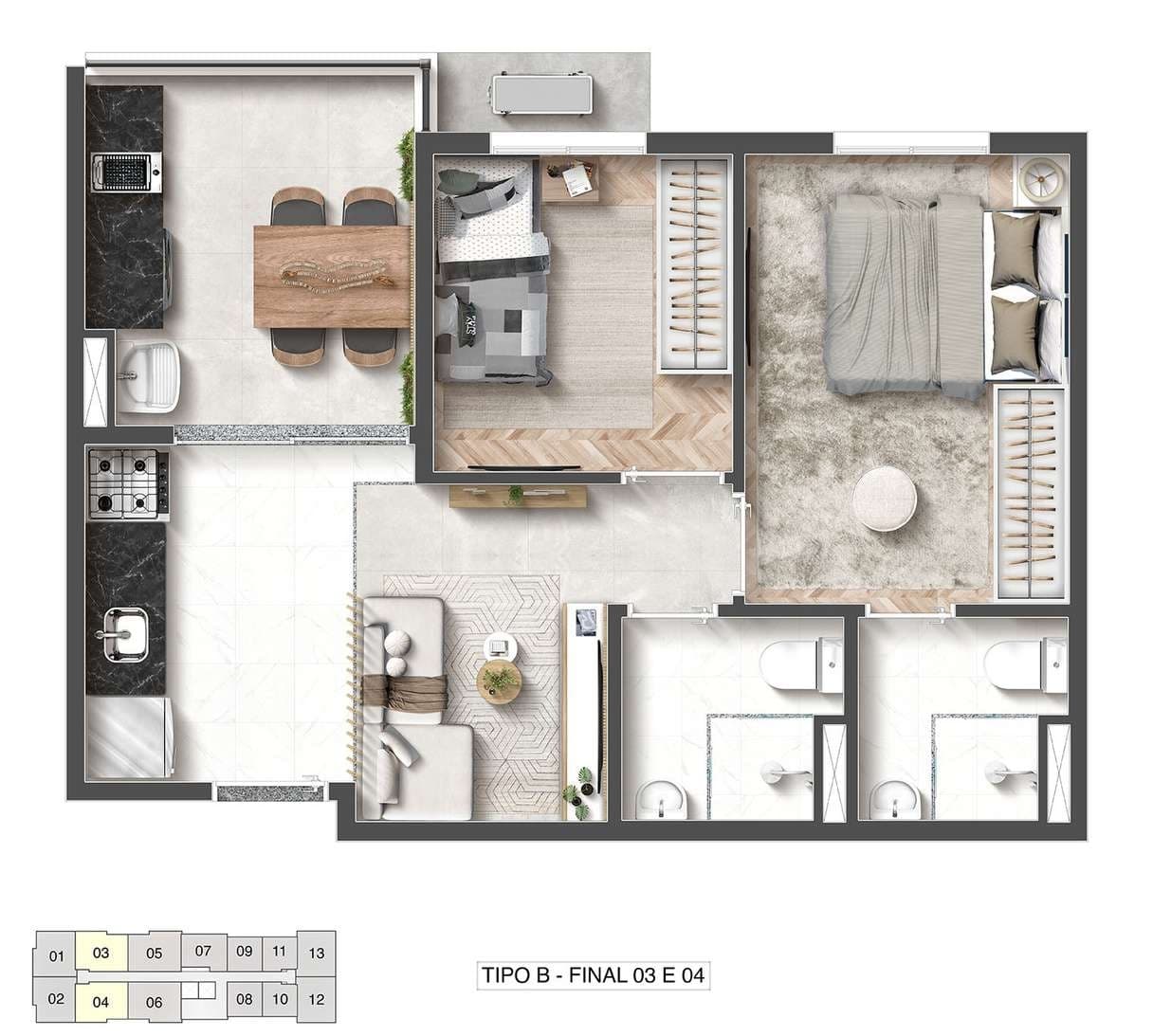 Planta 6 — Vida Nova Vila Mascote