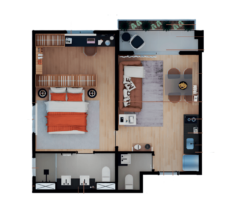 Planta 6 — Moema Jazz - Residencial