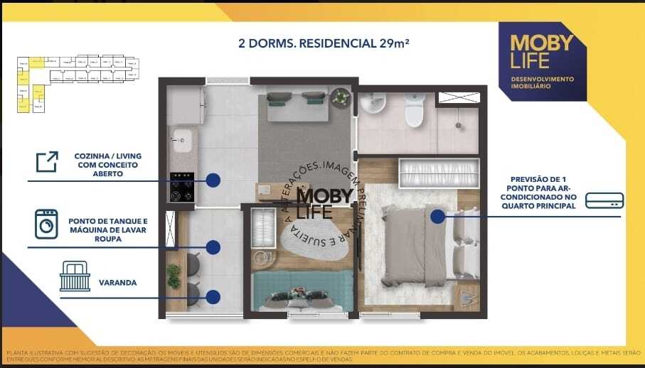 Planta 4 — Moby Life Pacaembu - Residencial