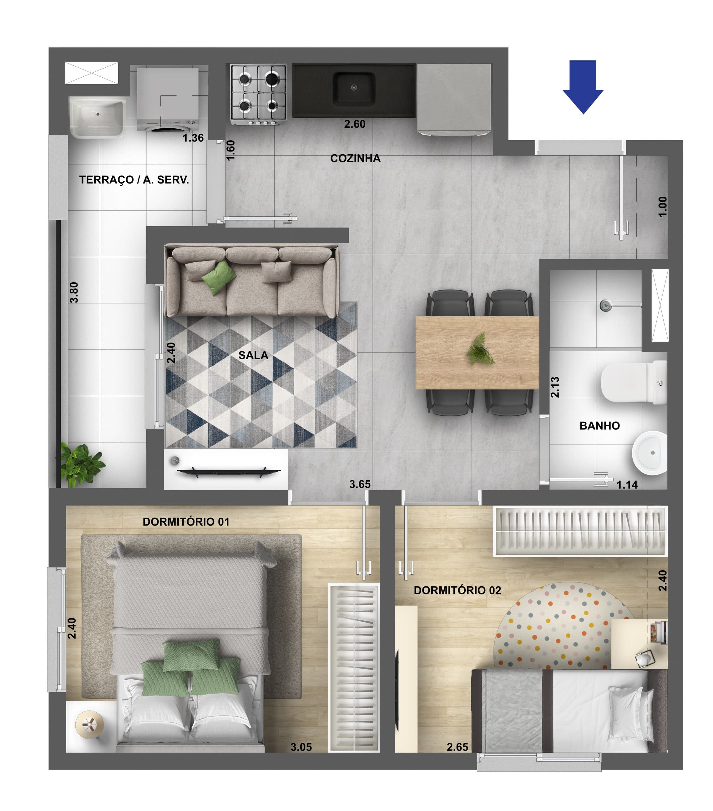 Planta 4 — Mérito Belenzinho