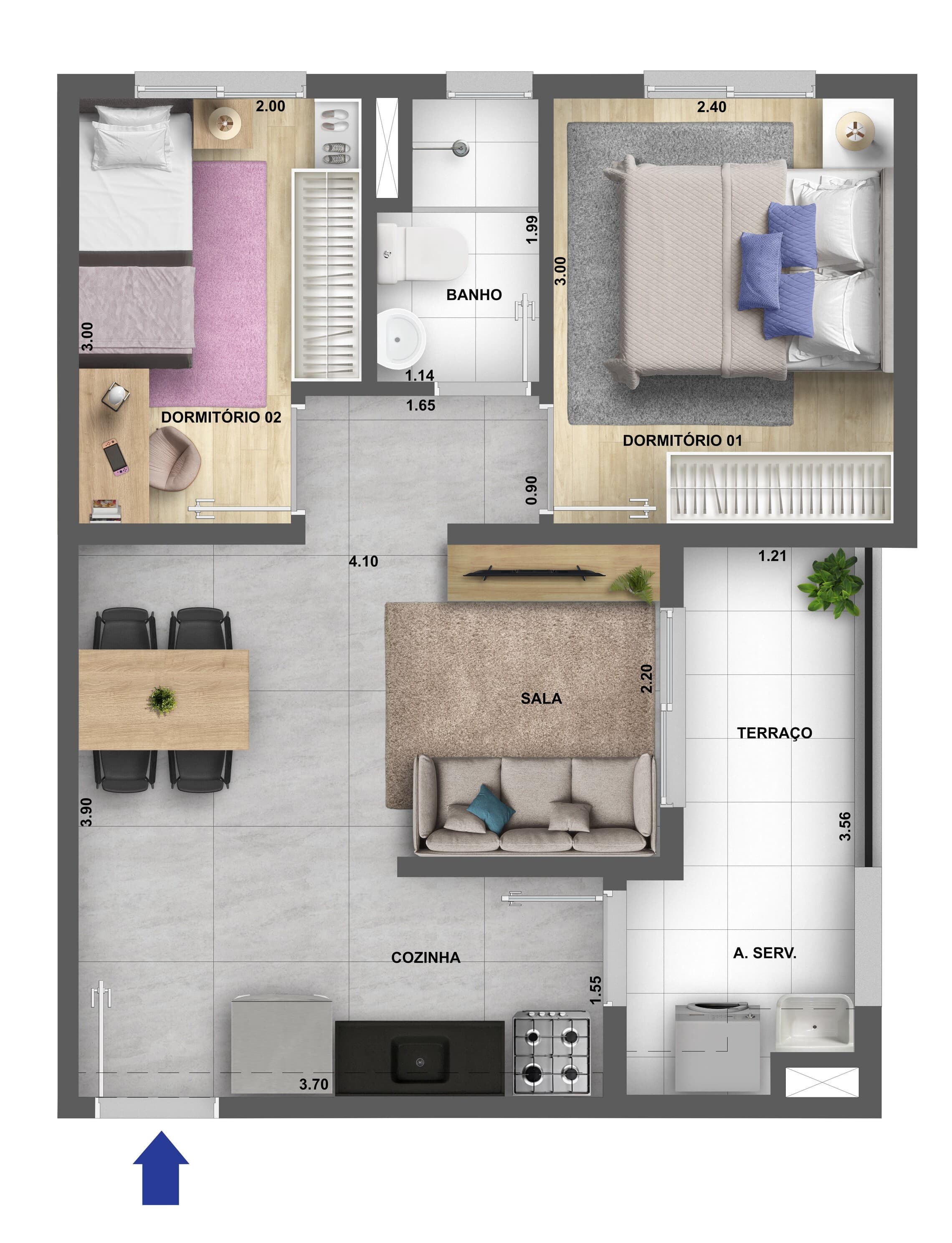 Planta 5 — Mérito Belenzinho
