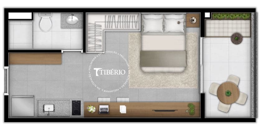 Planta 1 — Infini Vila Mariana
