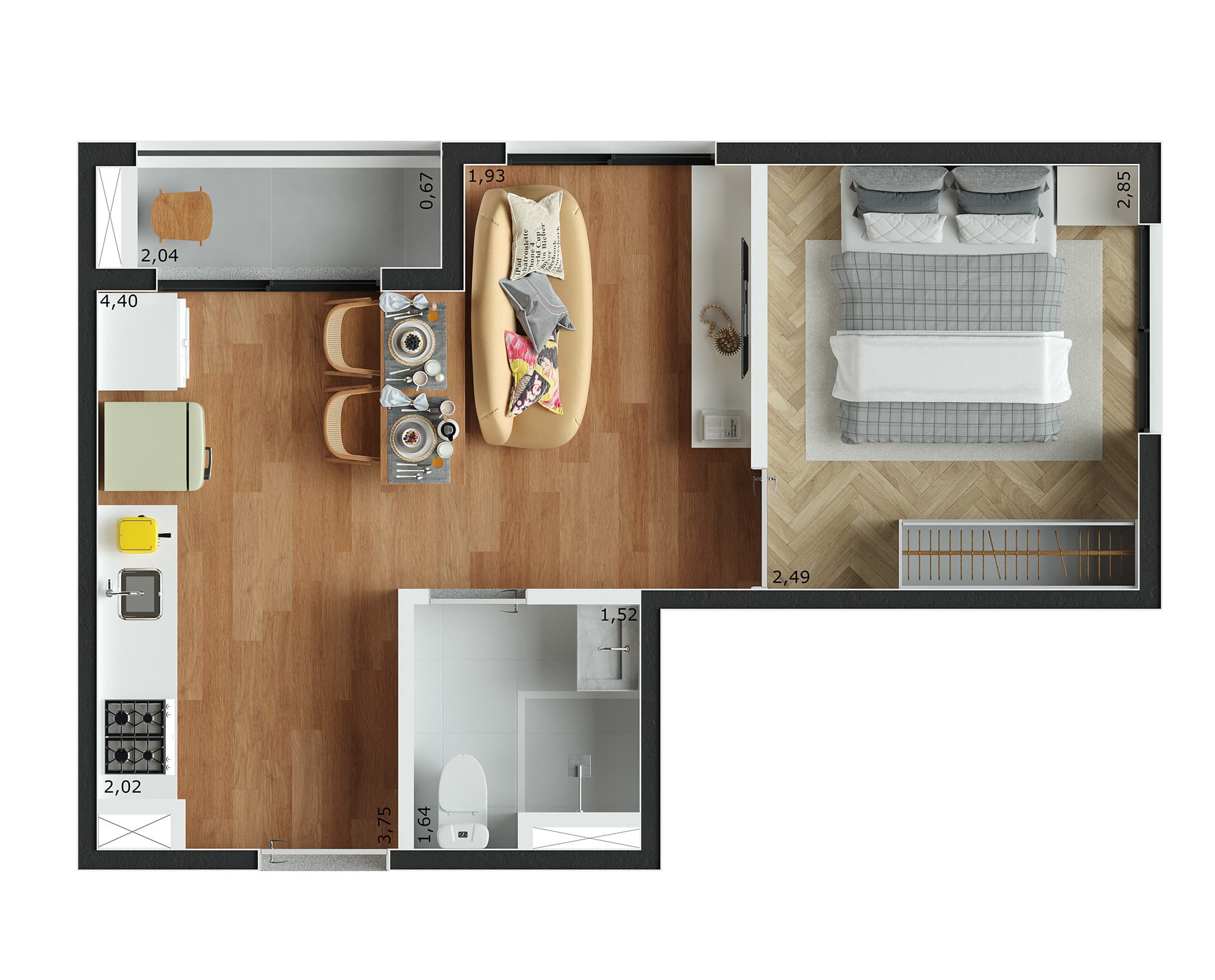 Planta 5 — Nurban Barão de Campinas - Residencial