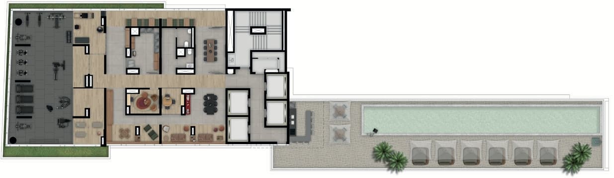 Planta 3 — Vitacon Maestro Cardim - Residencial