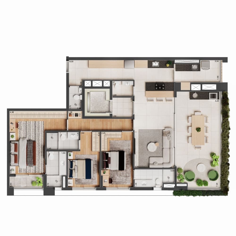 Planta 5 — The Rose Vila Mariana