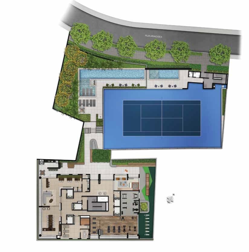 Planta 1 — Aire Alto de Pinheiros