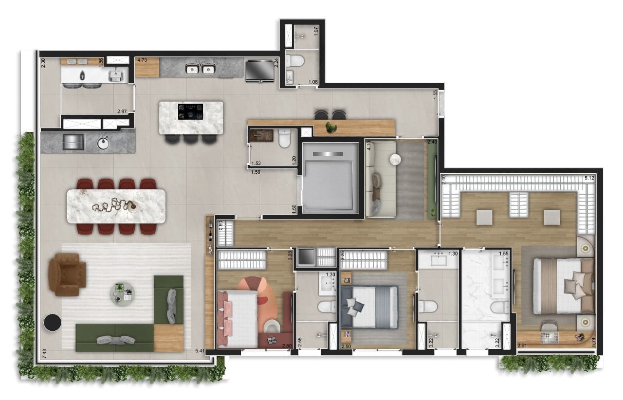 Planta 6 — Aire Alto de Pinheiros