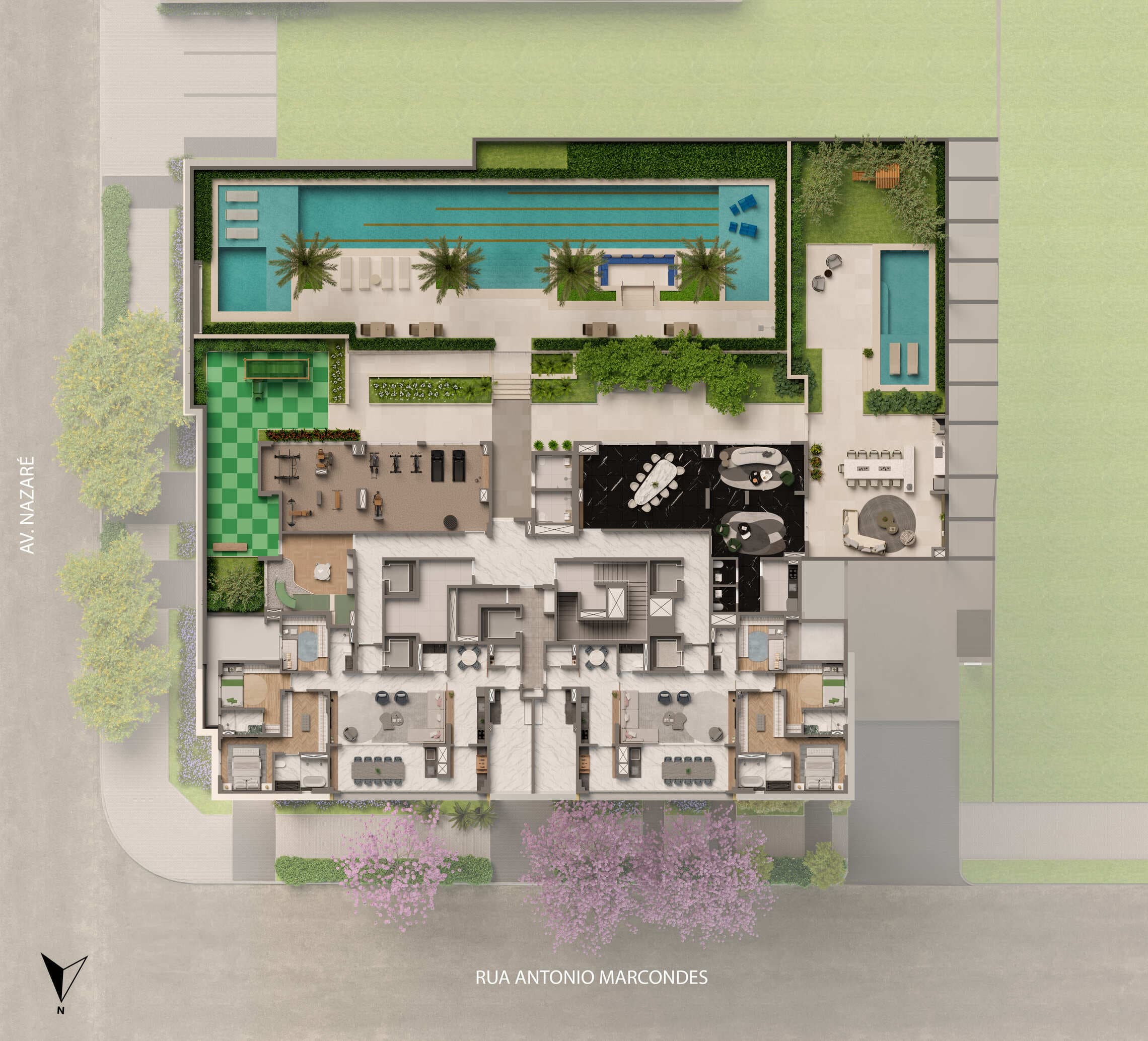 Planta 1 — Home Boutique By Living Ipiranga - Residencial