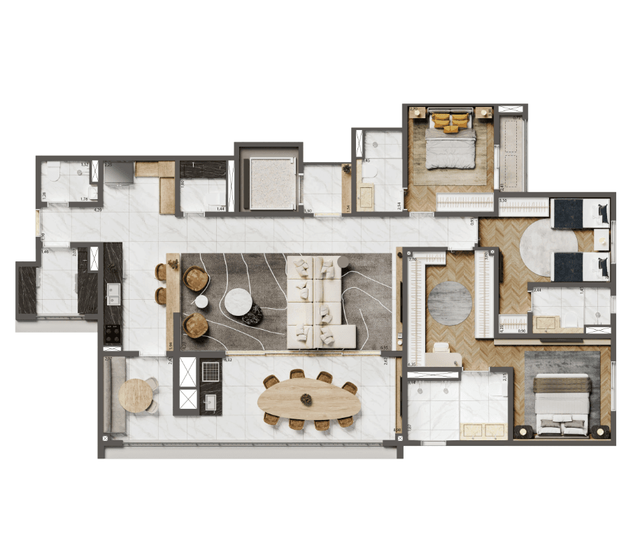 Planta 5 — Home Boutique By Living Ipiranga - Residencial