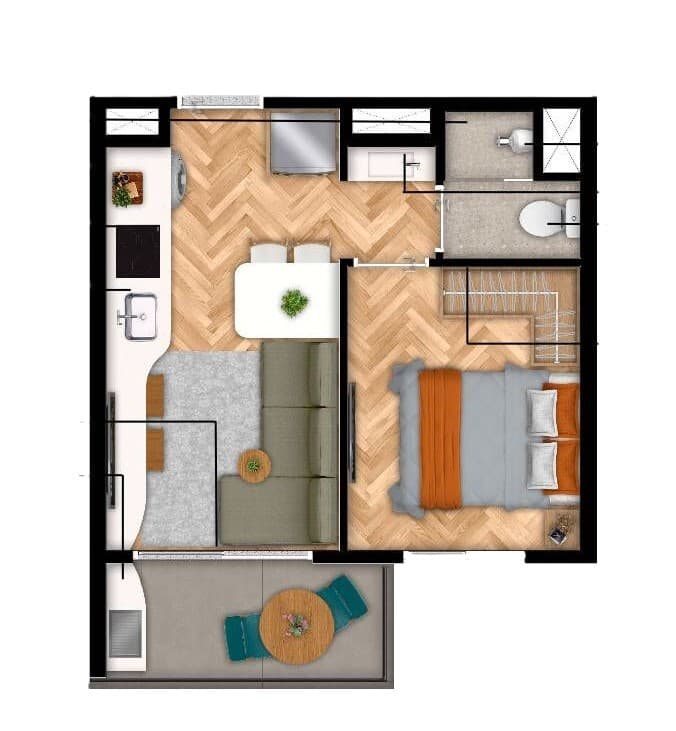 Planta 6 — Mirus - Residencial