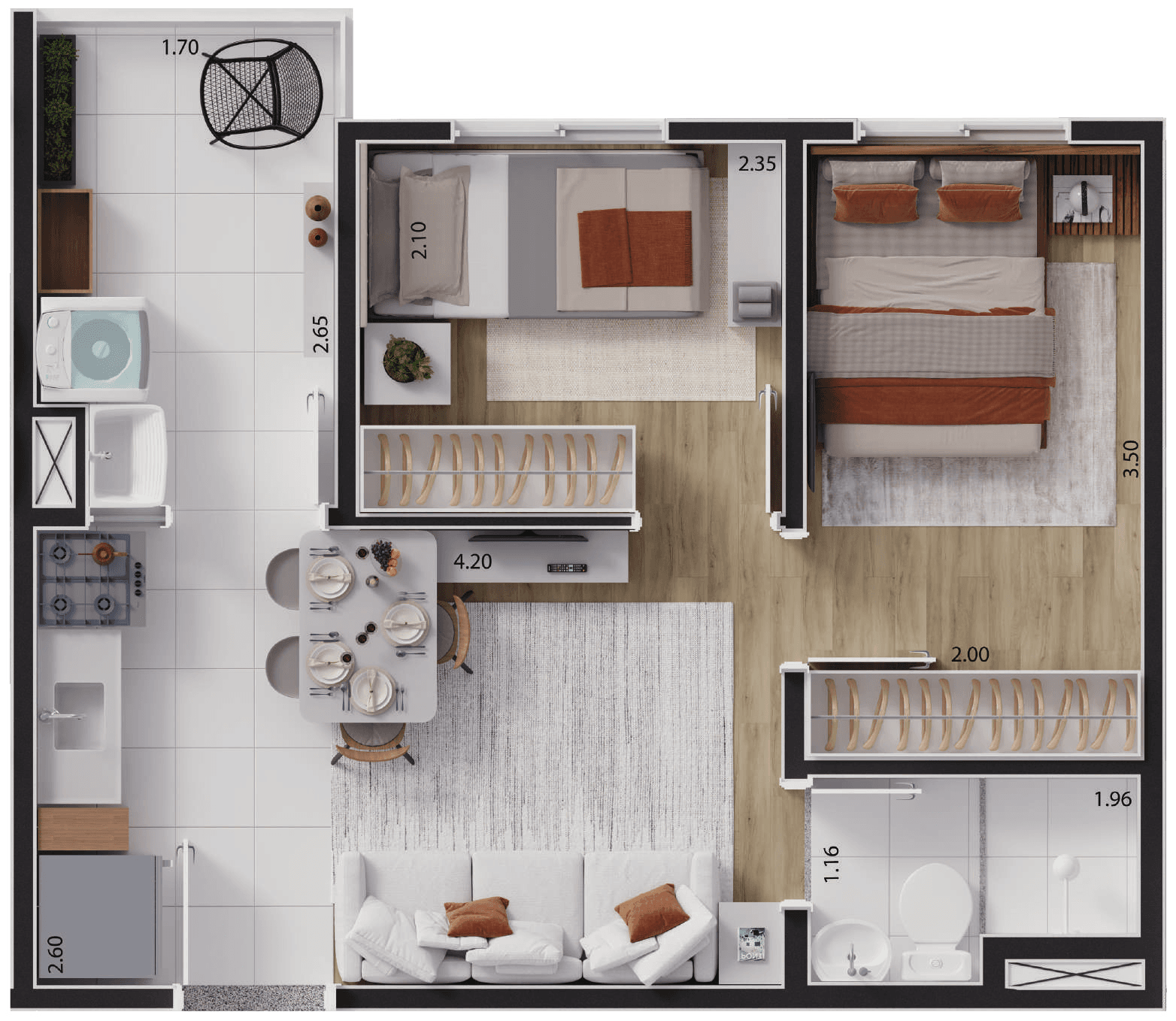 Planta 3 — Hm Smart Guaianases