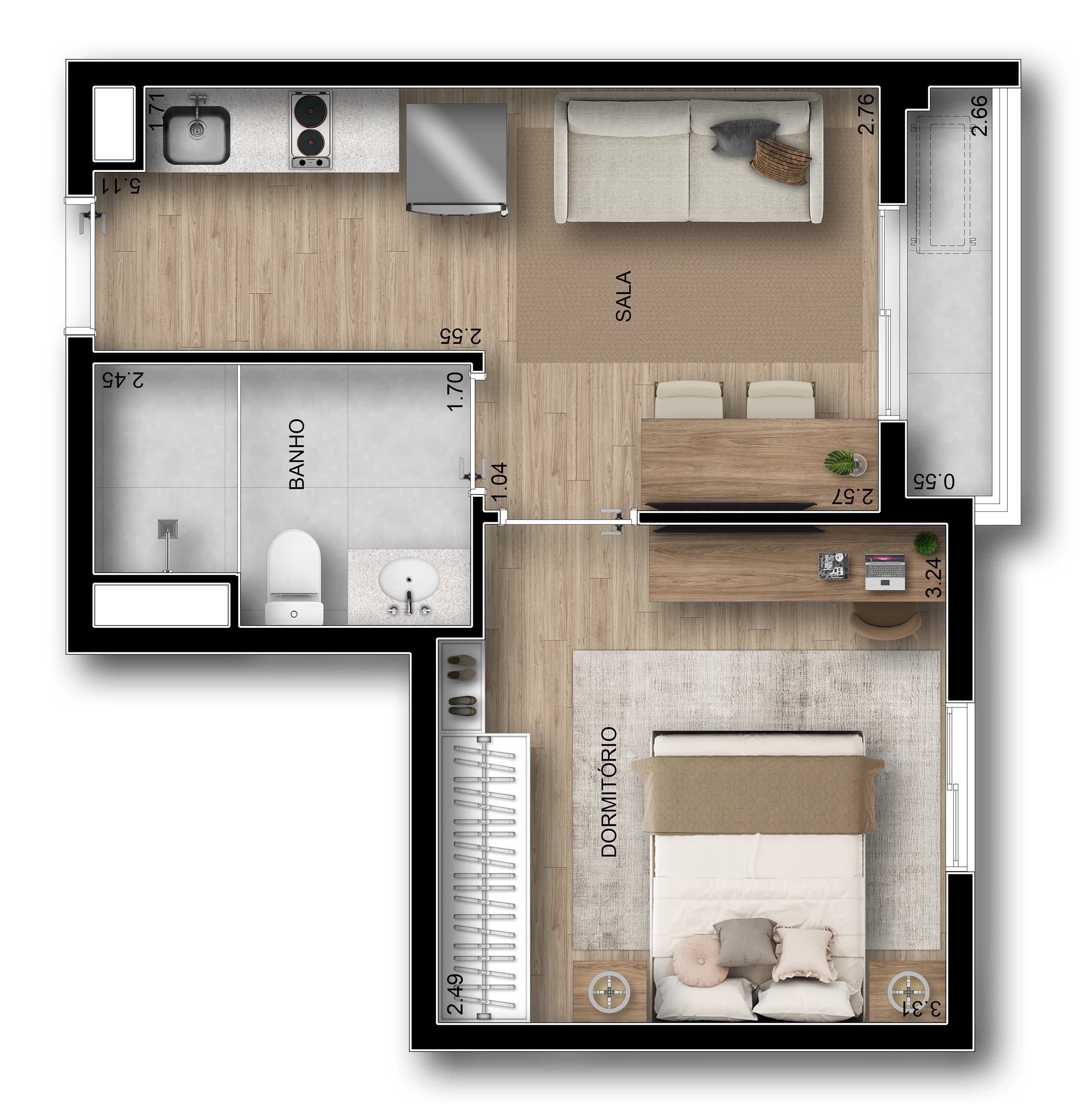 Planta 3 — Riserva Horizonte