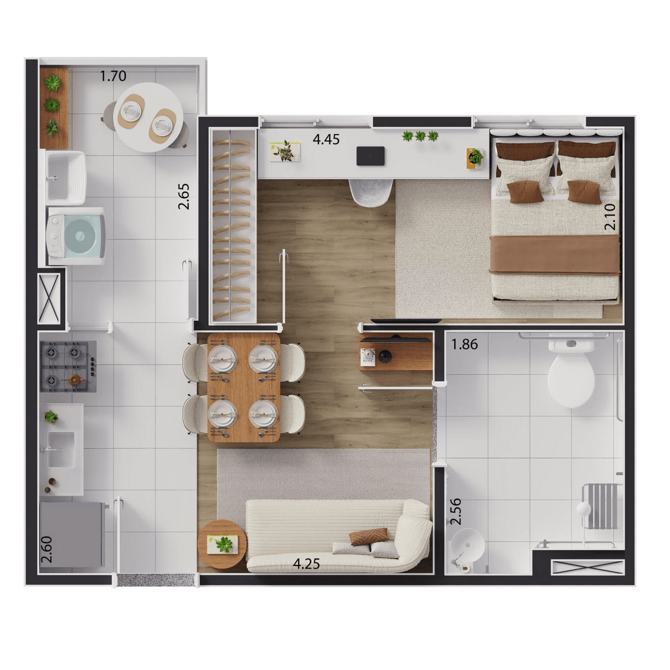 Planta 2 — Hm Smart Guaianases 2