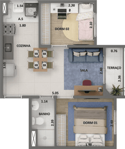 Planta 5 — Cidade Lapa Santa Marina