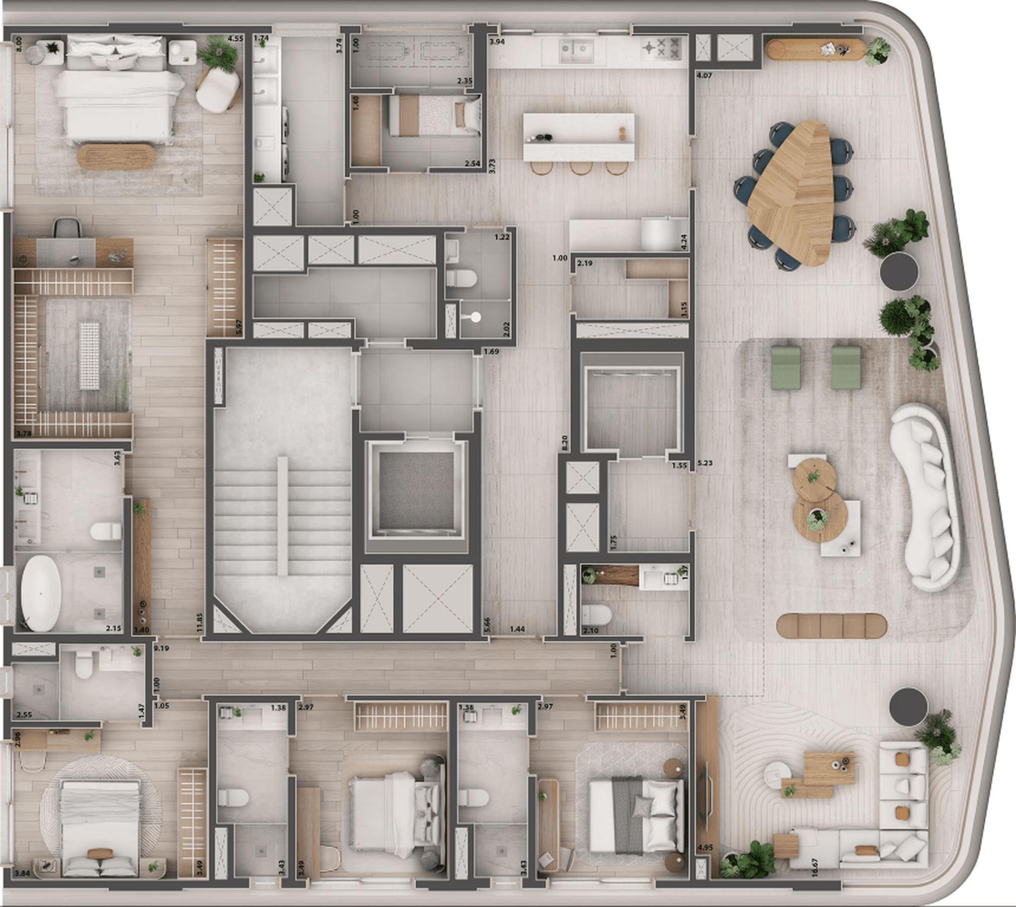 Planta 6 — Etmo Jardins