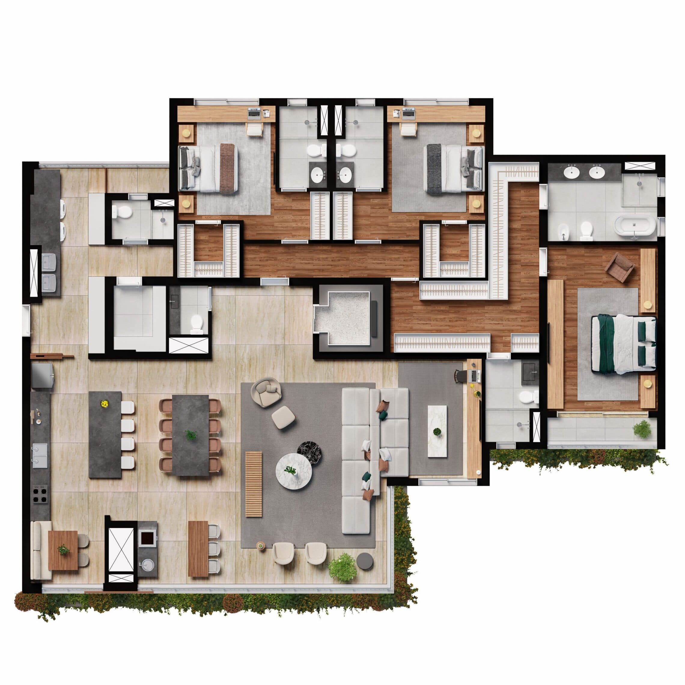 Planta 5 — Panorama Skyline Ibirapuera