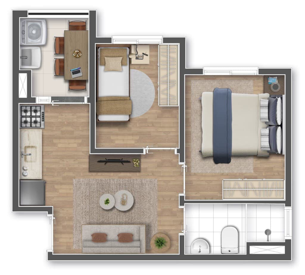 Planta 6 — Mundo Apto Santa Cecilia
