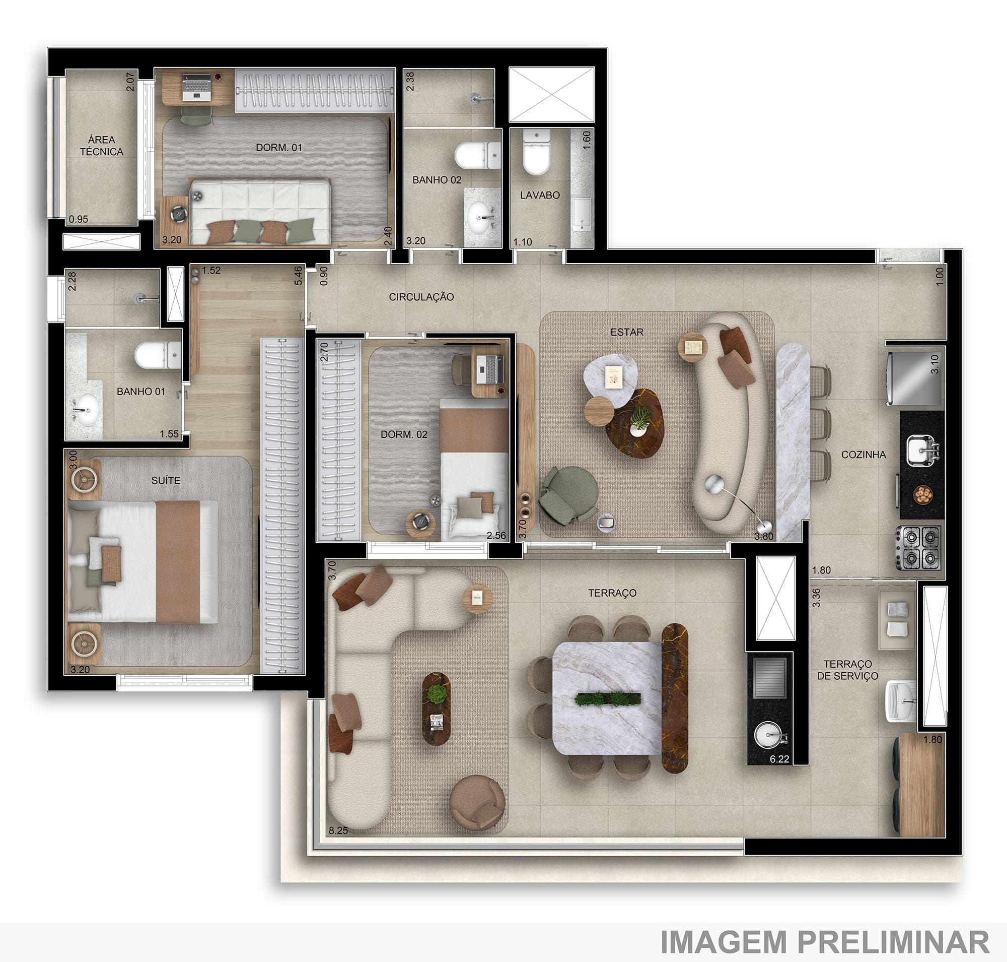 Planta 4 — BoulevarDiálogo Butantã
