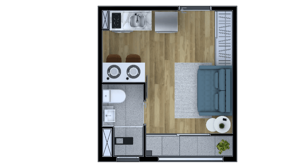 Planta 2 — Metrocasa Vila Clarice - Residencial