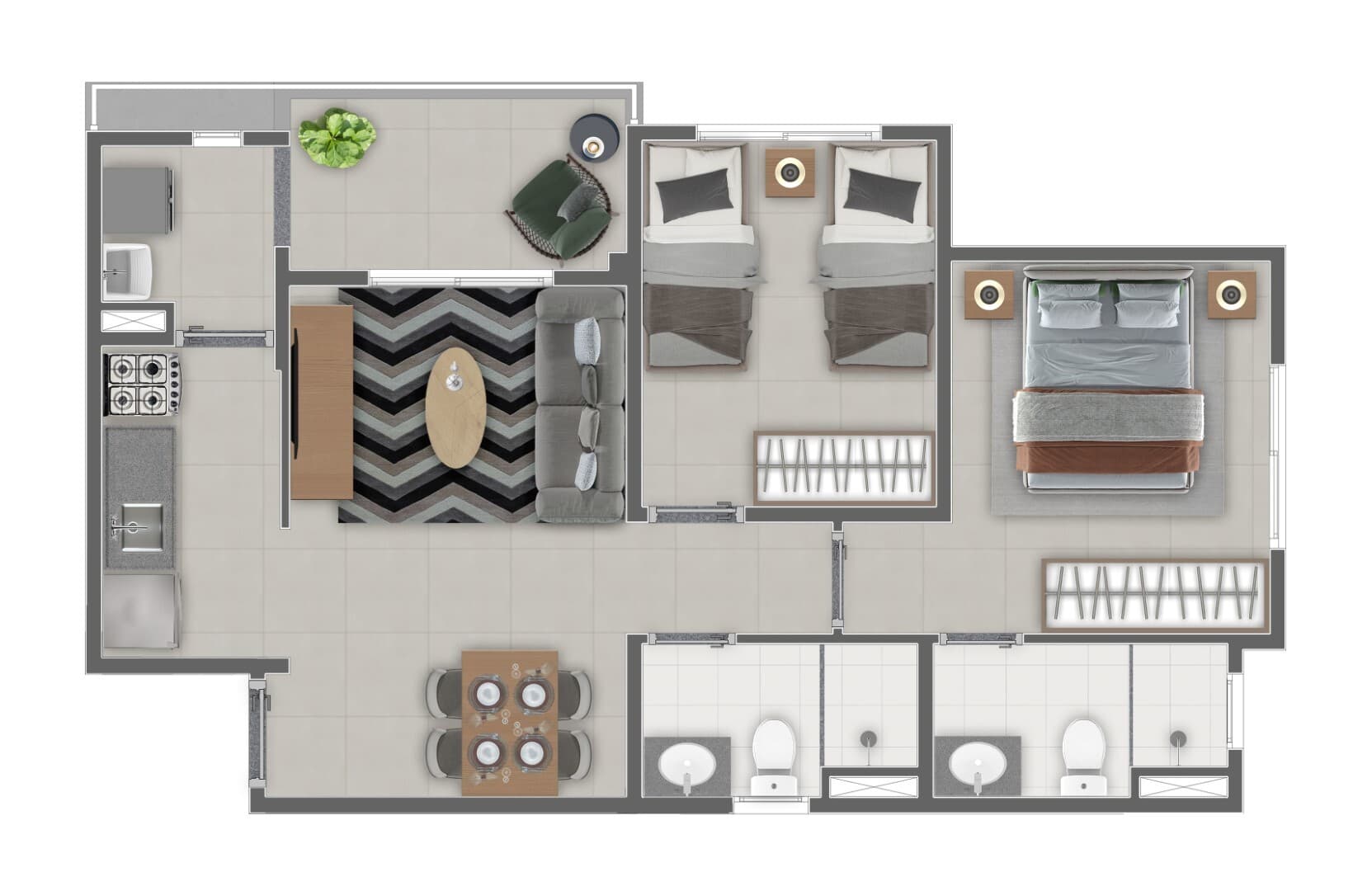 Planta 2 — Connect Penha
