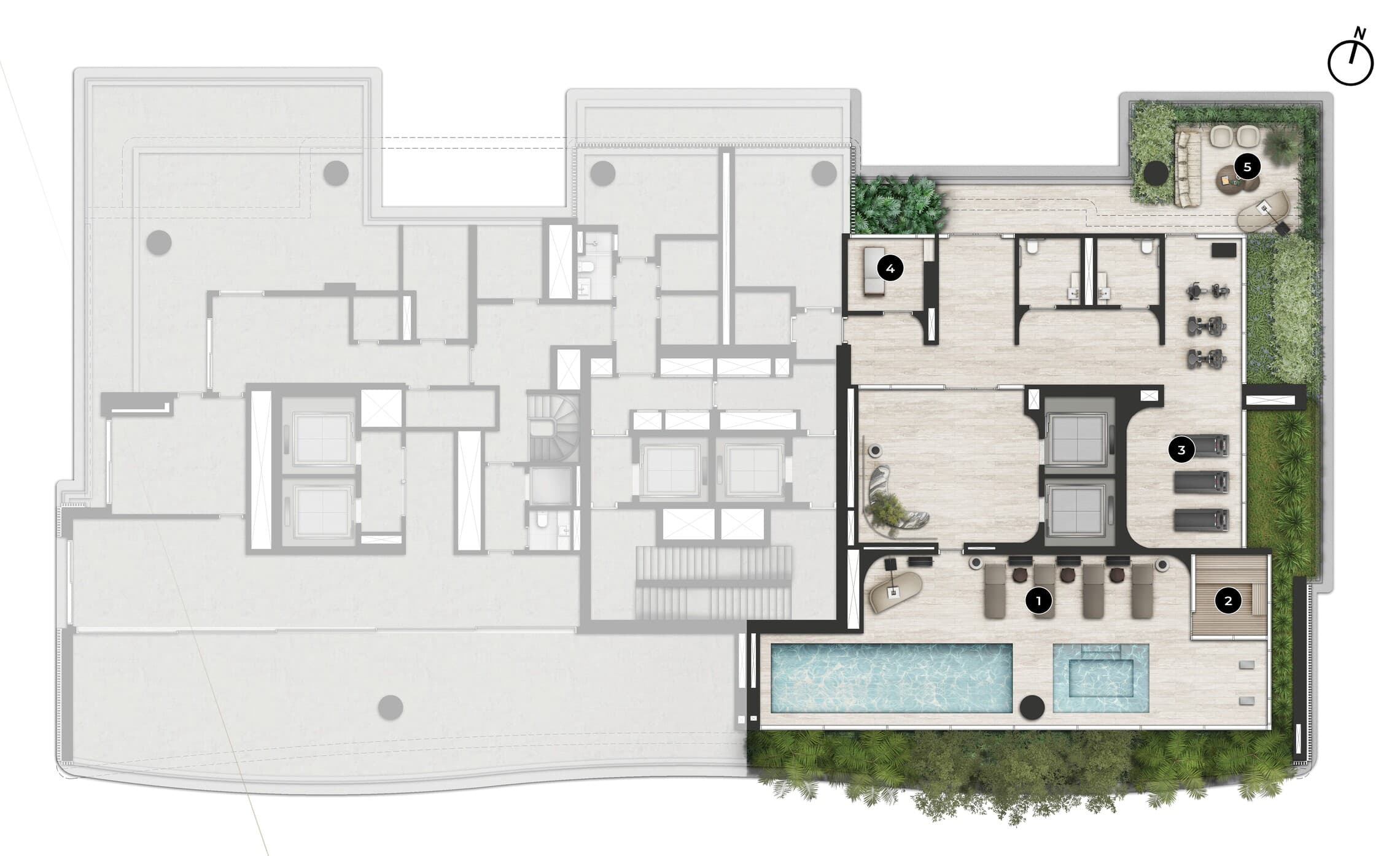 Planta 1 — Vista Cyrela Venezia