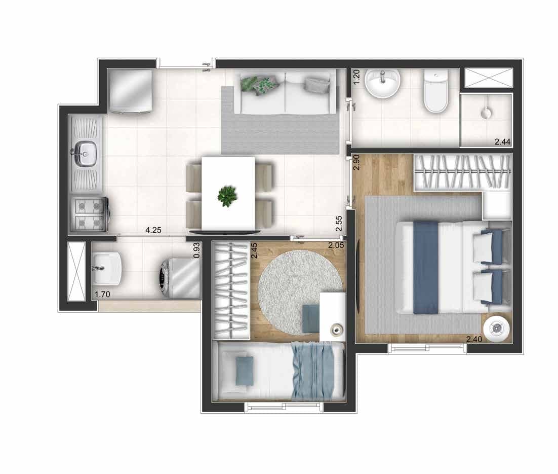 Planta 3 — Novvo Marajoara