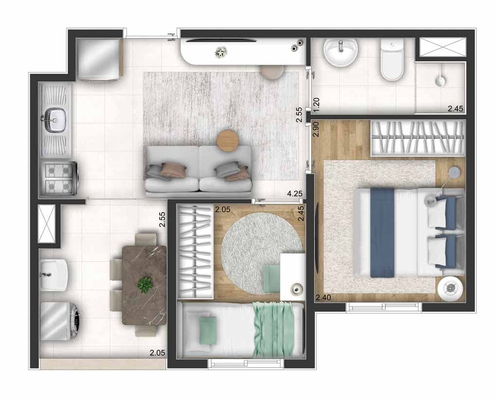 Planta 5 — Novvo Marajoara