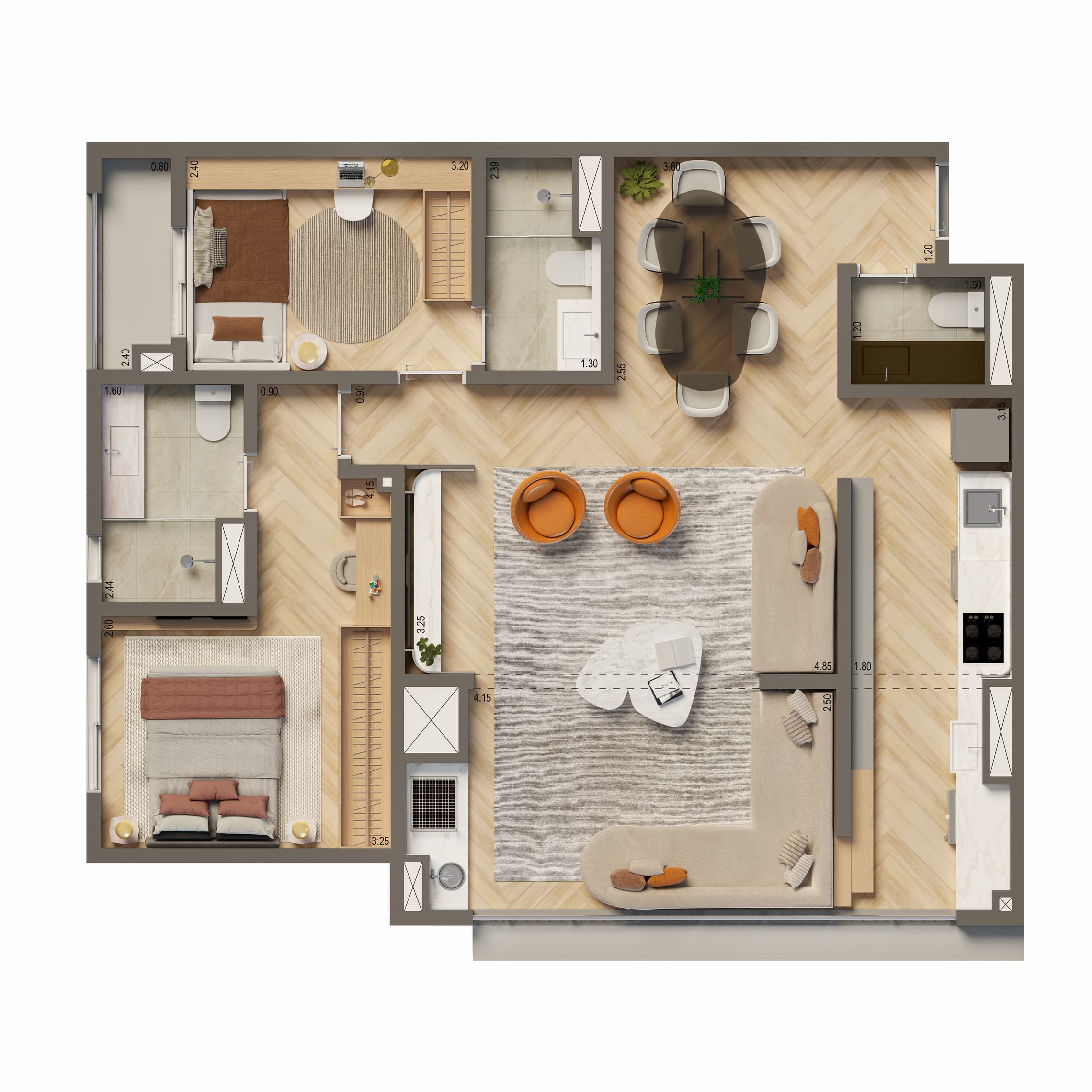 Planta 4 — High Line By Living
