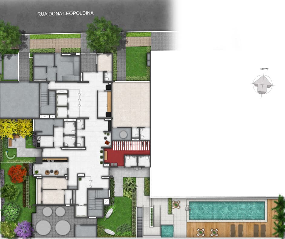 Planta 1 — Bless RSF Ipiranga