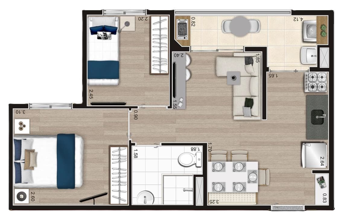 Planta 3 — Alto do Jardim Manacá