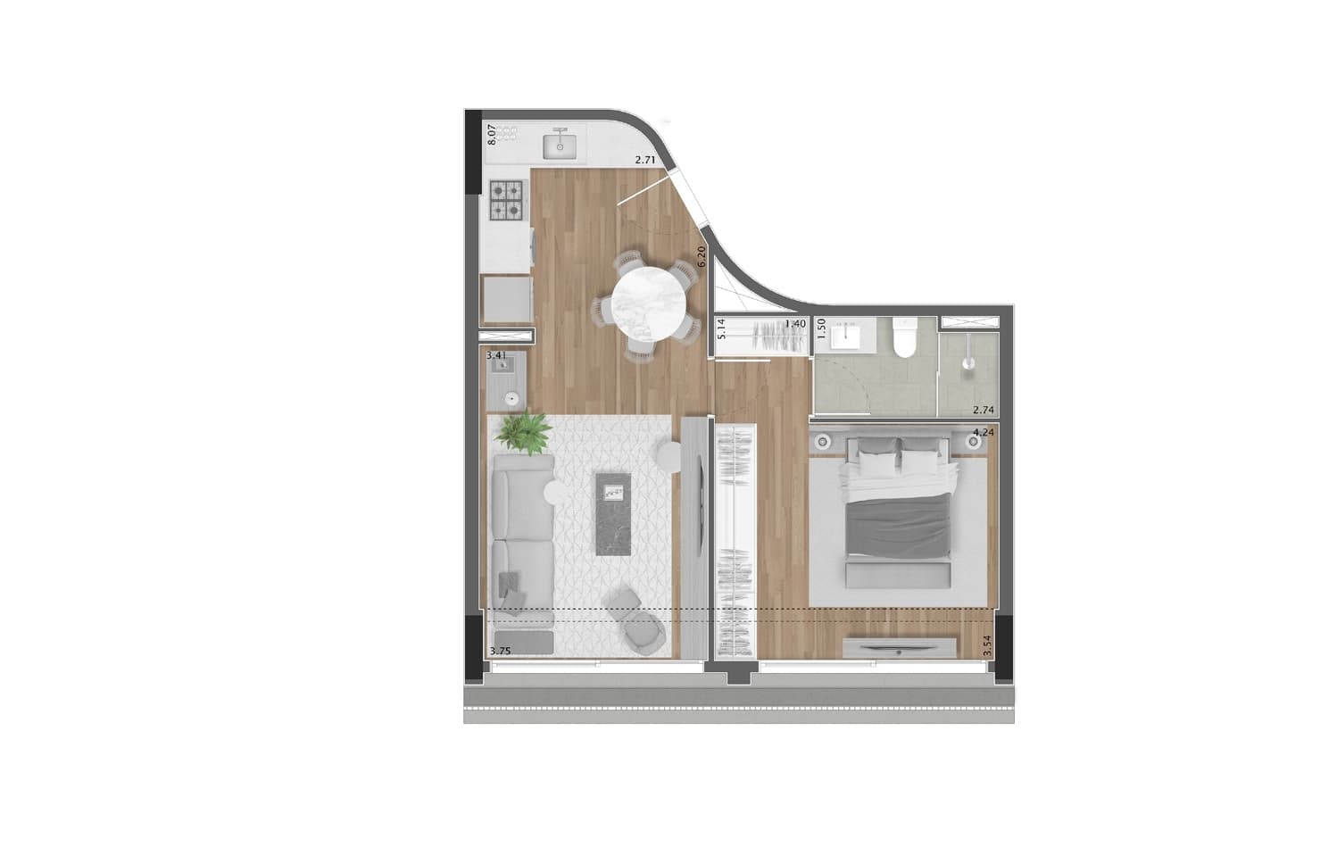Planta 4 — Itacema 396