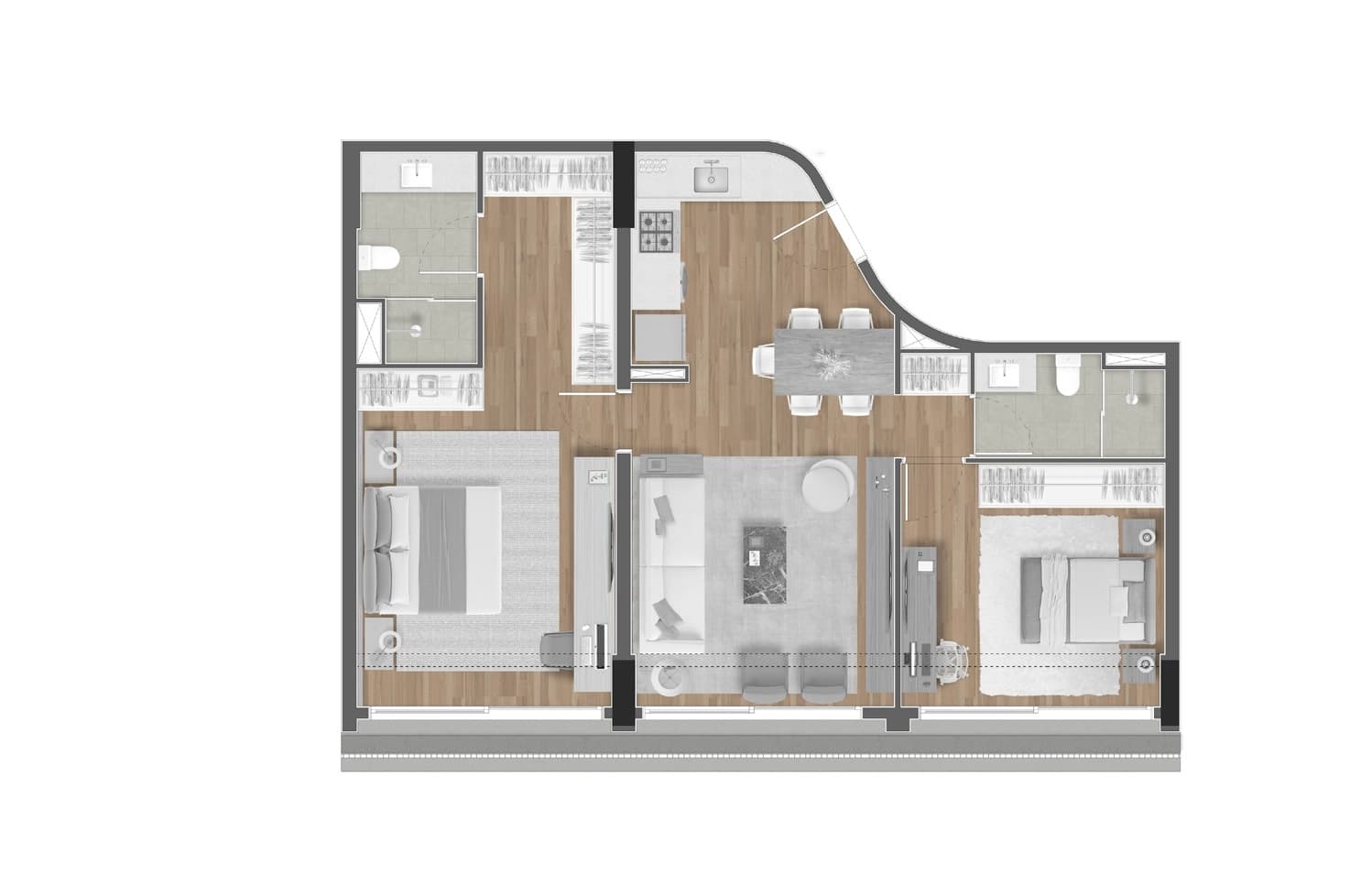 Planta 6 — Itacema 396