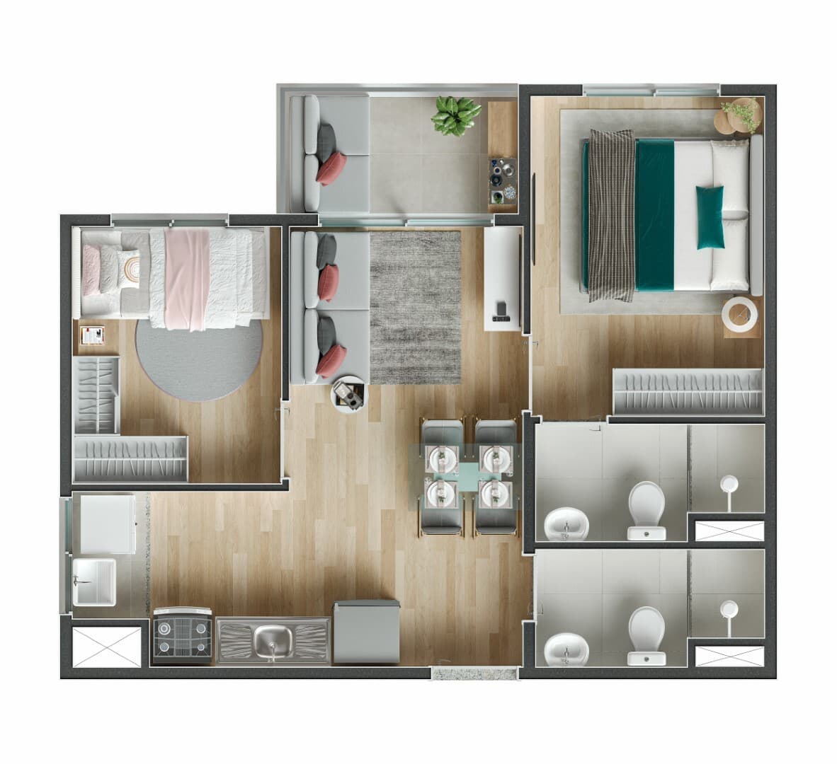Planta 5 — Jalico Sapopemba - Residencial