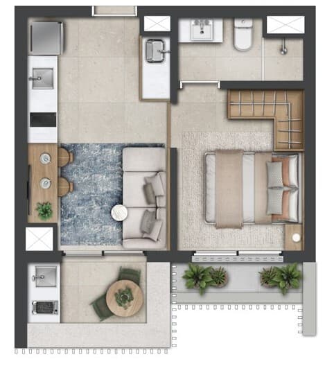 Planta 4 — Vogel Moema - Residencial