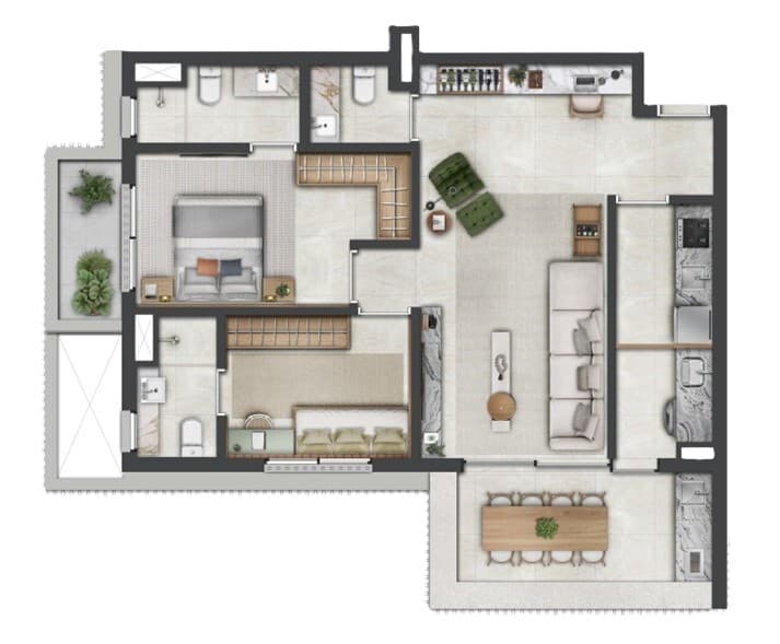 Planta 6 — Vogel Moema - Residencial