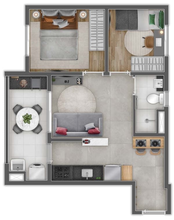 Planta 6 — Flag Ipiranga