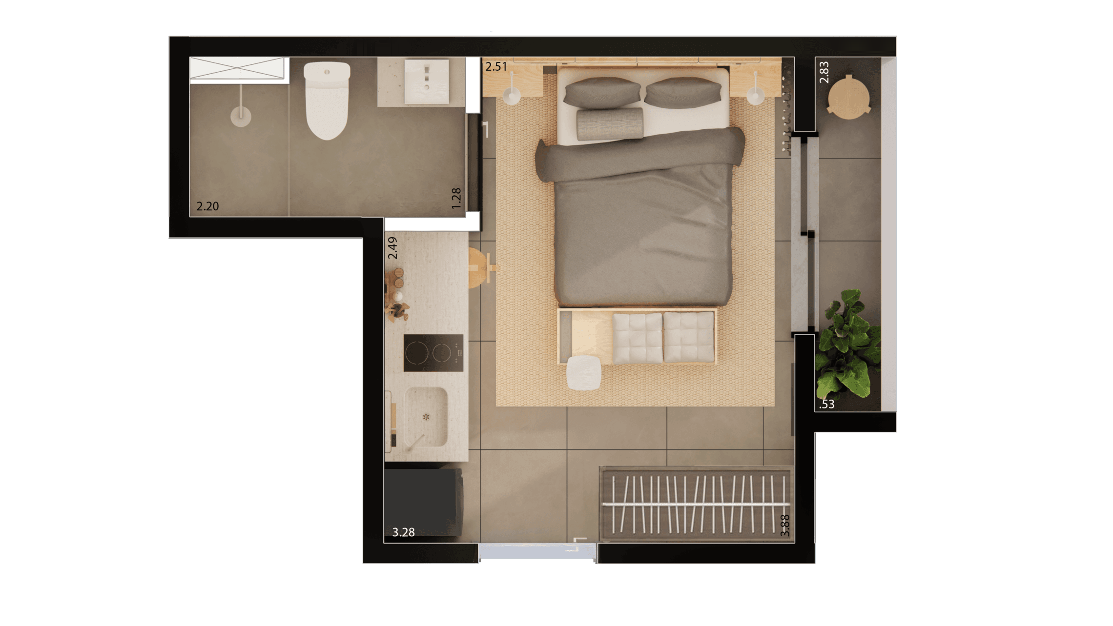 Planta 2 — Nurban Vila Buarque - NR