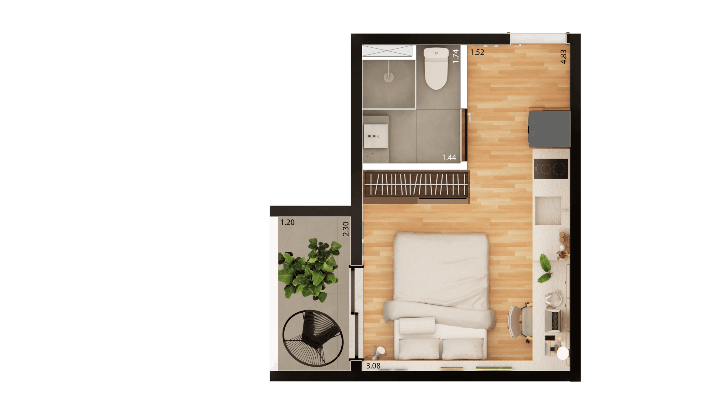 Planta 3 — Nurban Vila Buarque - NR