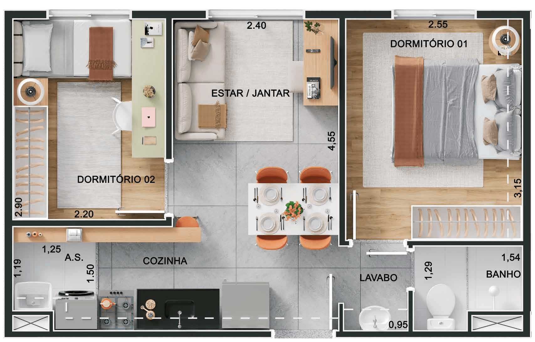 Planta 2 — Cidade Villa Lobos Soprano