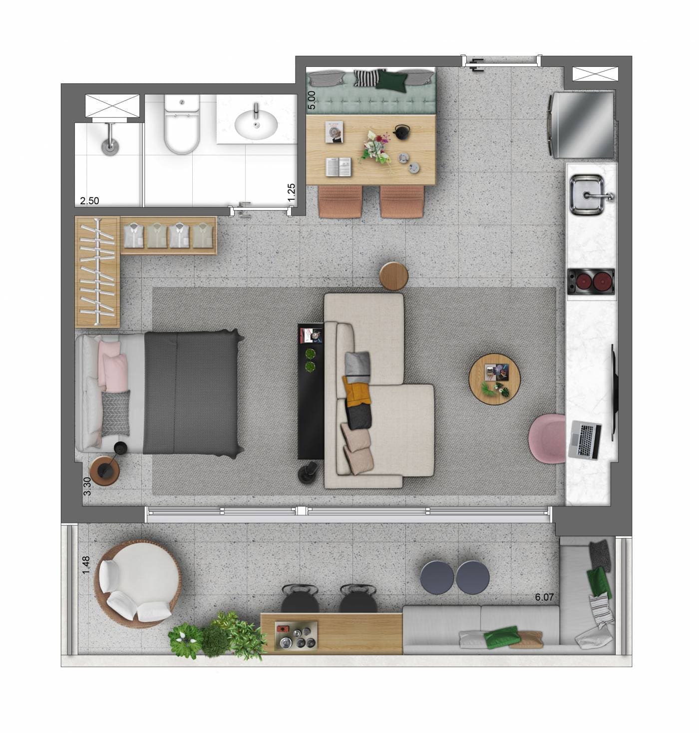Planta 2 — Downtown Nova República