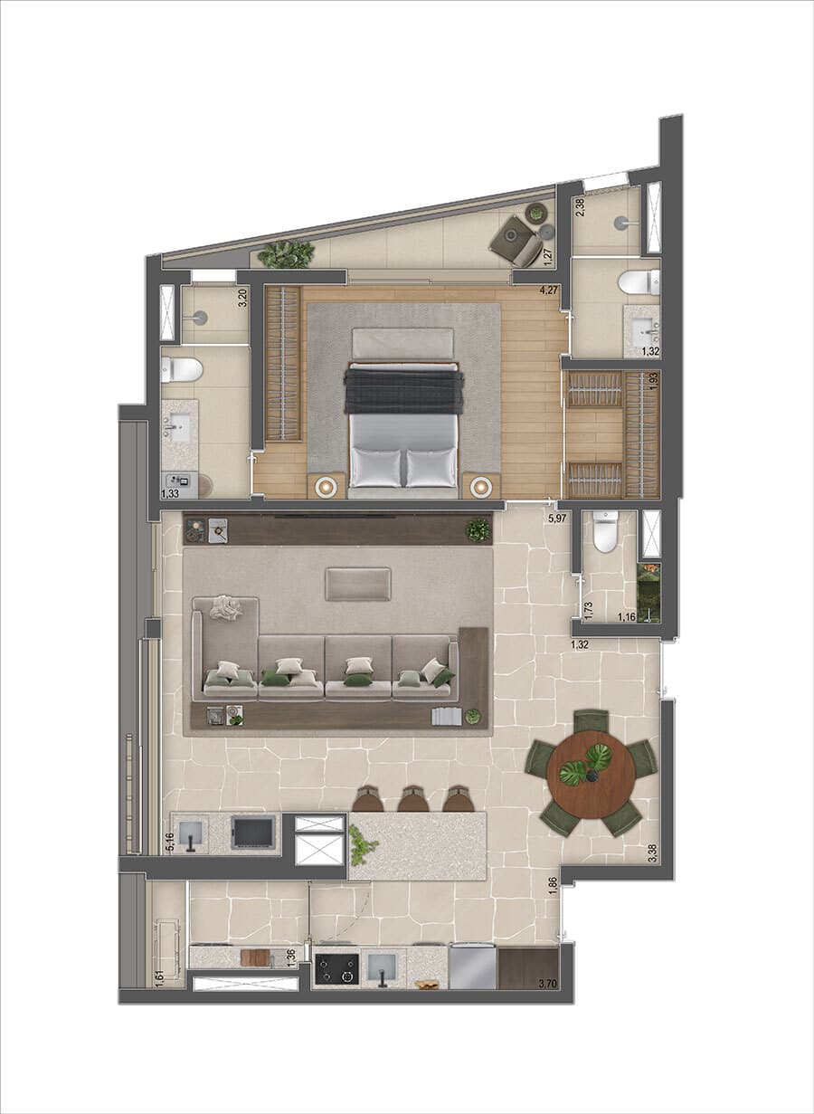 Planta 6 — Oma 909