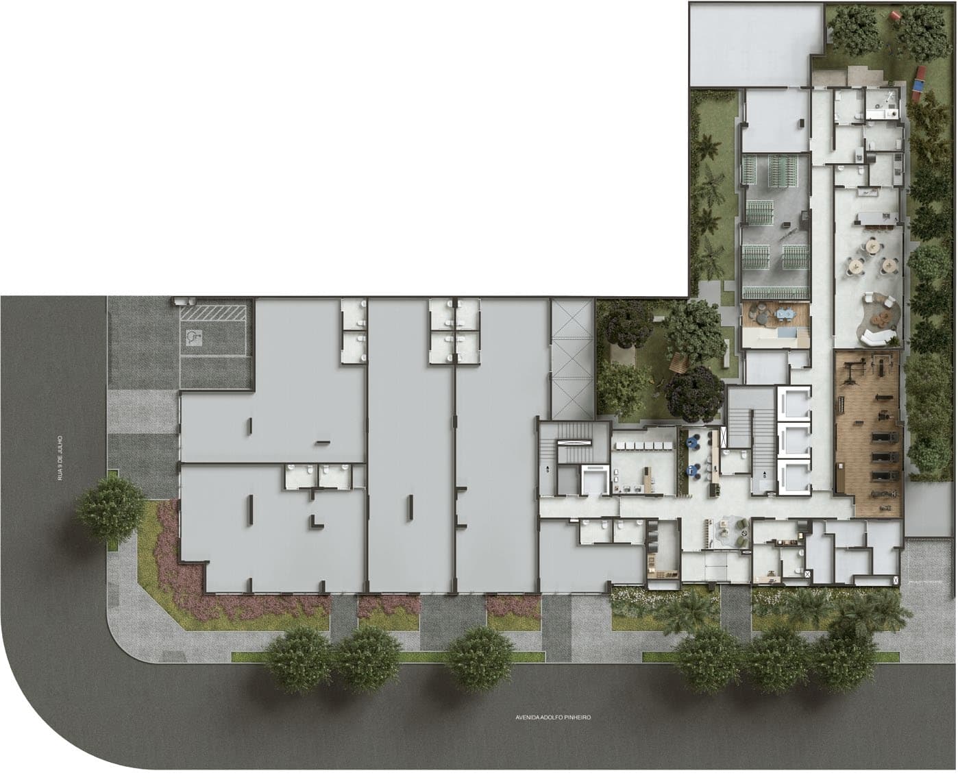 Planta 1 — Today Alto da Boa Vista - NR