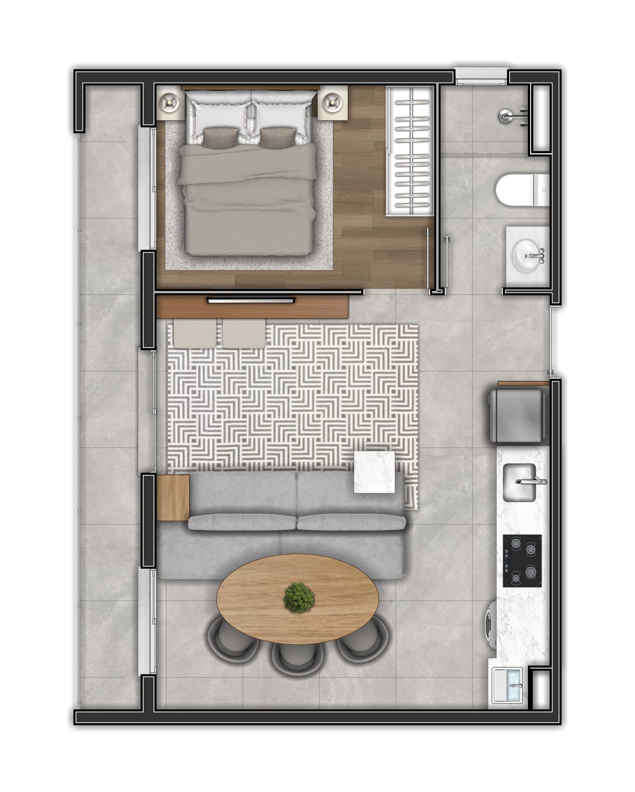 Planta 5 — EVO Vila Clementino - Residencial