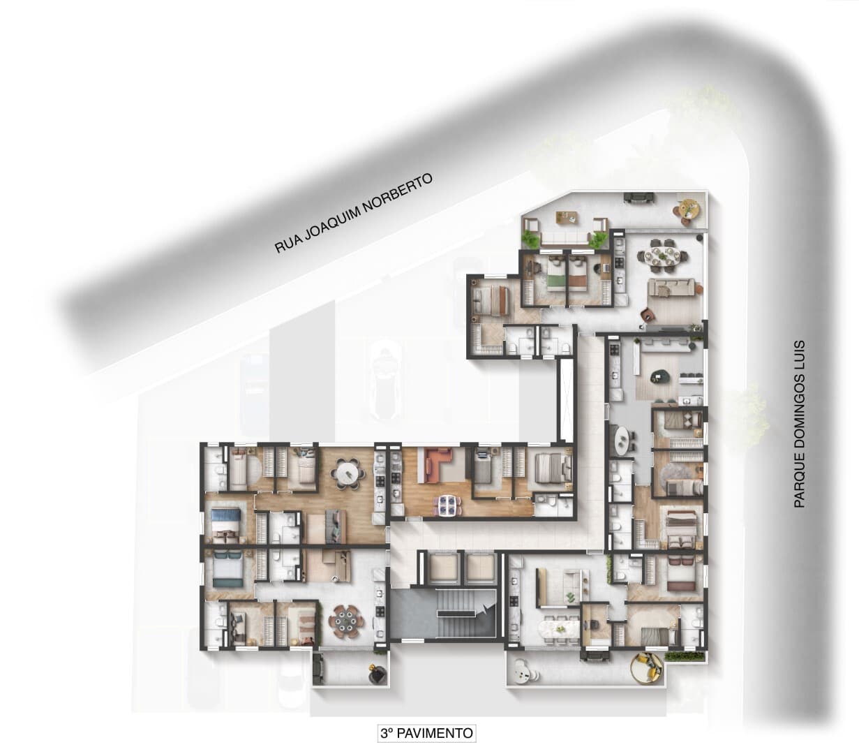 Planta 2 — Blue Park - Residencial