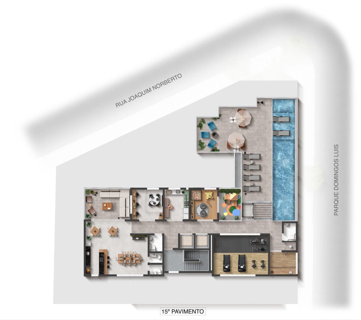 Planta 1 — Blue Park - Residencial