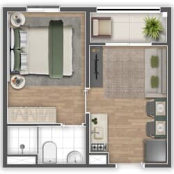 Planta 6 — Mundo Apto Piqueri - Residencial
