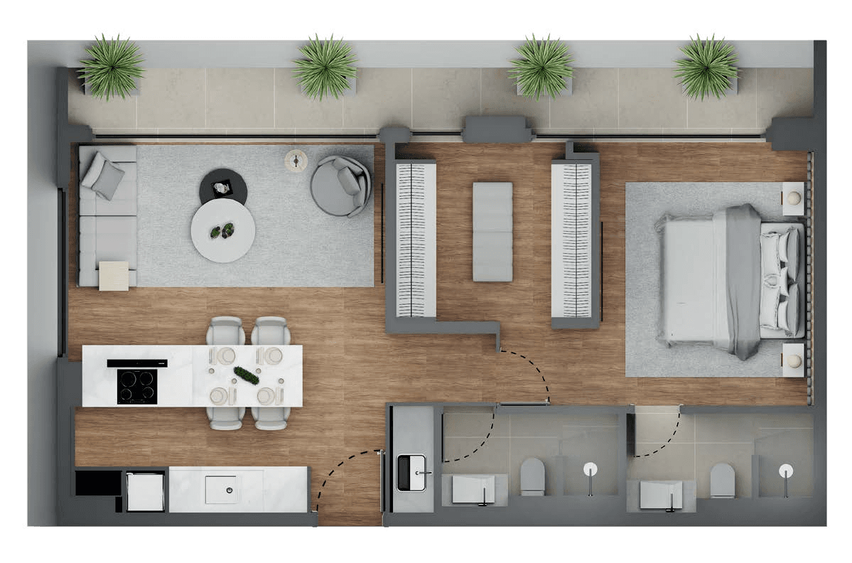 Planta 1 — Casa dos Ipês