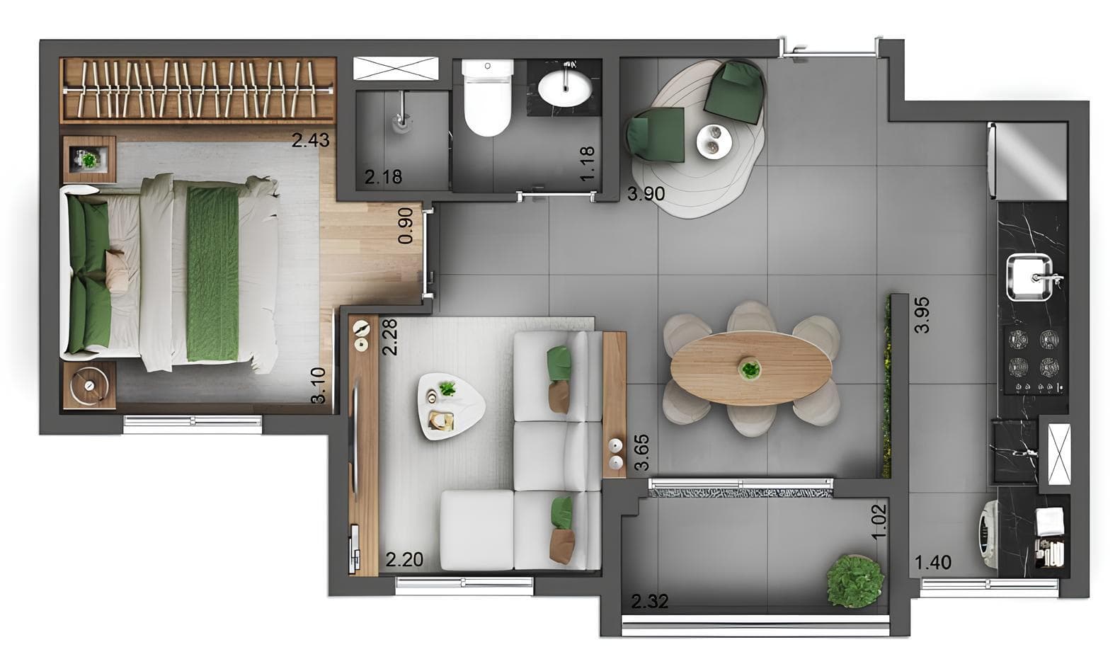 Planta 6 — Oli Ipiranga - Residencial