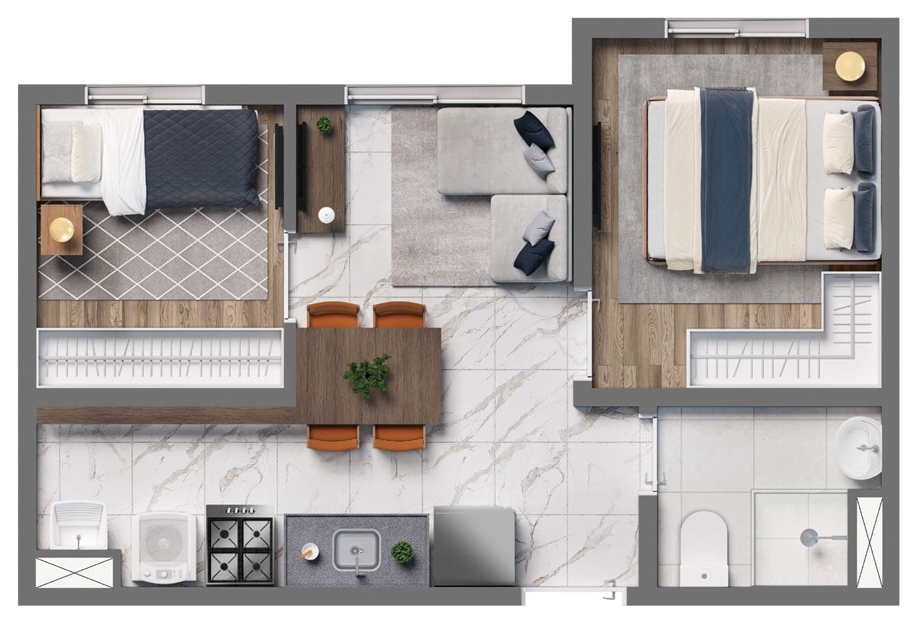 Planta 4 — Vivaz Parque Freguesia do Ó 3