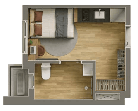 Planta 3 — Vitacon Vila Olímpia - Residencial